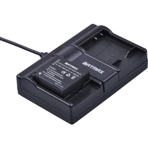1PC DMW-BLG10 DMW BLG10 DMW-BLE9 BPDC15 Battery+USB Dual Channel charger for Panasonic LUMIX GF5 GF6 GX7 LX100 GX80 GX85