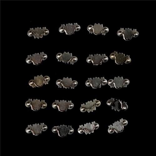 Hardware Golden Metal Drawer Handle Pulls Toys Dollhouse Miniatur Furniture For Children Kids Doll House Accessories Mini