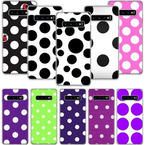 Creative Design Polka Dot Phone Case for Samsung Galaxy A51 A71 A50S A20E A30 A40 A70S A10S A01 A21 A41 A52 A20S A6 A7 A8 A9 Cov