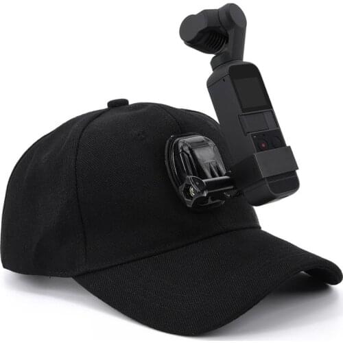 Baseball Cap Holder Hat Buckle Mount for Action Cameras Gopro Insta360 OSMO POCKET 2