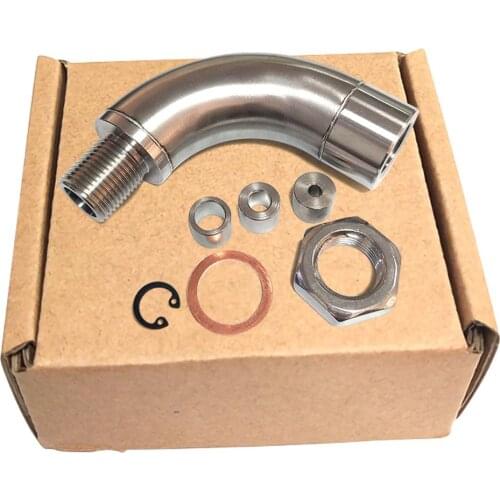 J-Style Oxygen Sensor Restrictor Fitting with Adjustable Gas Flow Inserts