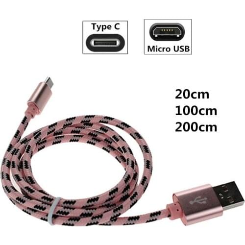 Charger Cable For Samsung Galaxy S8 S9 Plus S7 Edge S5 S6 Type C Note 4 5 8 9 A6 A7 A8 J8 J4 J6 Prime 2018 Micro USB Wire