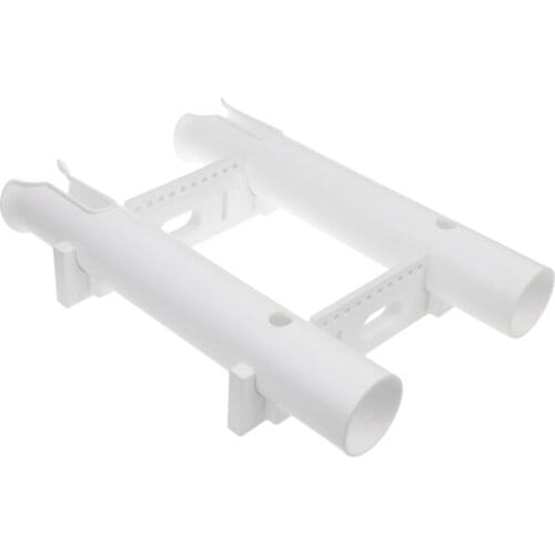 MagiDeal Plastic Boat Yacht Fishing 1/2/3 Rod Holder Stand Pole Bracket White