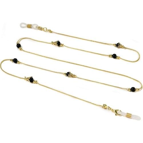 Fashion Fine Clavicle Floret Glasses Chain Sunglasses Chain Sunglasses Sunglasses Masked Glasses Gold Chain Lanyard