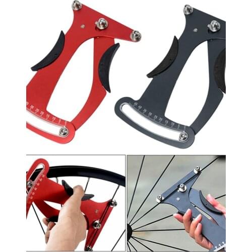 Wheel Set Mountain Bike Road Bicycle Spoke Tensiometer Wheel Ring Adjusting Tool Steel Wire Correhensing Tool Steewire Wire