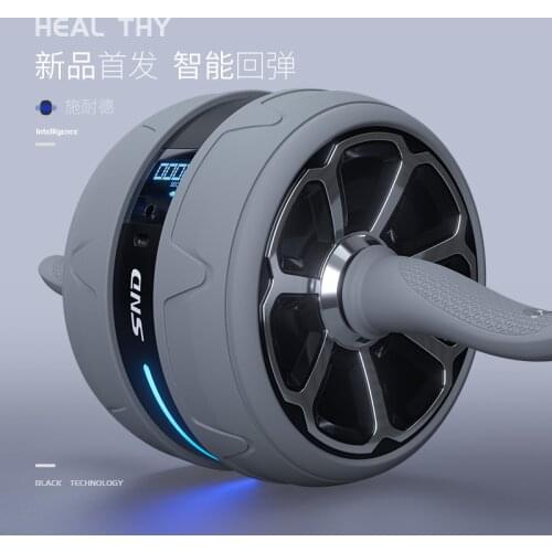 Mens Belly Roll Home Mute Fitness Equipment Automatic Rebound Abdominal Crunch Board Belly Roll Wheel AB Roller