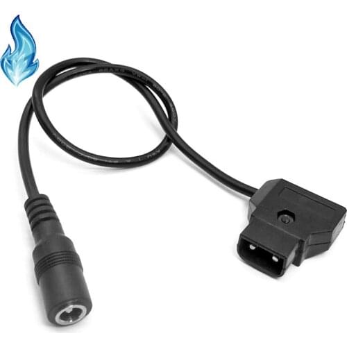DC 5.5*2.5 / 5.5*2.1mm Female Plugs with Power Tap DTap D-Tap Plug for Lights Lamps Monitors Cameras and More