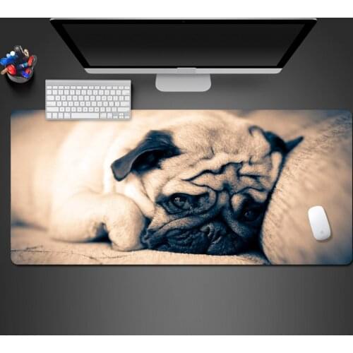 Super Cute Dog Mouse Pad High Quality Washable Rubber Mousepad Computer Gamer Professional Gamer Big Play Pad Best-selling Pads