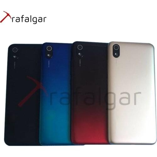 For Xiaomi Redmi 7A Back Battery Cover Rear Door Housing Case With Camera Lens For Redmi 7A Battery Cover Replacement Parts
