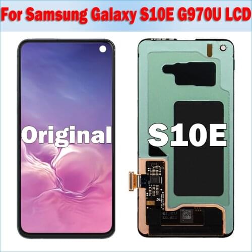 5.8" For Samsung Galaxy S10e G970F G970U G970W G970N LCD with frame Touch Screen AMOLED Display Digitize Assembly Replacement