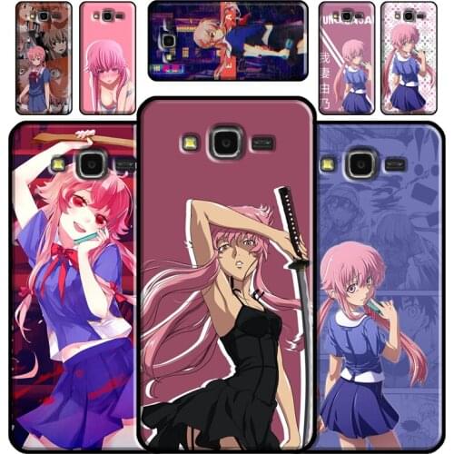 Future Diary Yuno Phone Case For Samsung Galaxy J1 J3 J4 J5 J6 J7 J8 2018 A7 A9 A6 A8 Plus A3 A5 2016 2017