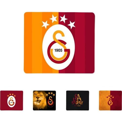 FHNBLJ High Quality Turkey Galatasaray Football Rubber Mouse Durable Desktop Mousepad Top Selling Wholesale Gaming Pad mouse