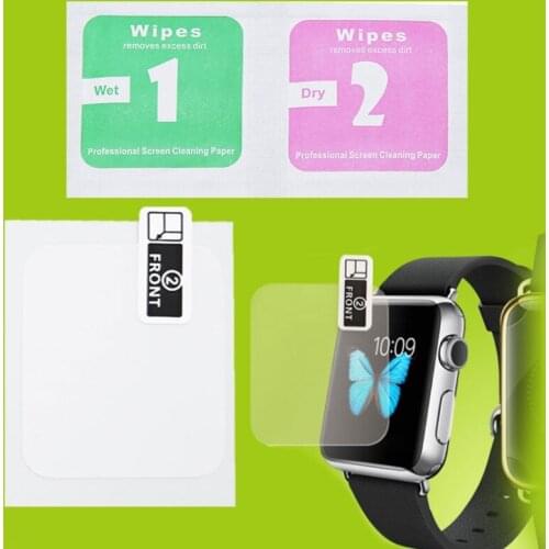 Hydrogel Membrane Full Coverage Screen Protective Film For Apple Watch iWatch Series 1/2/3 38mm 42mm
