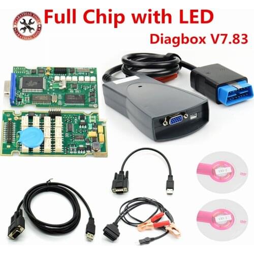 New Function Diagnostic Tool Full Chips With LED Lexia3 PP2000 OBD2 Diagbox V7.83 Firmware 9218165C For Citroen For Peugeot