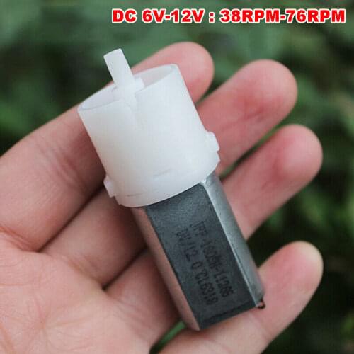 DC 6V 9V 12V 76RPM Slow Speed Micro Mini 180 Planetary Gear Motor DIY Robot Car Toy Hobby Model