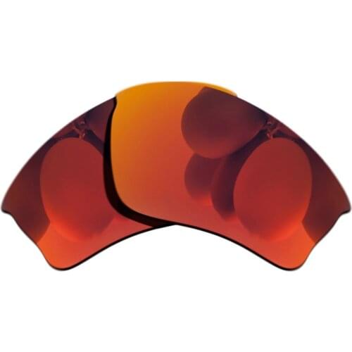 Polarized Sunglasses Replacement Lenses for-Half Jacket XLJ Frame - Fire Red