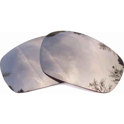 Silver Mirrored Polarized Replacement Lenses for Jawbone Sunglasses Frame 100% UVA & UVB