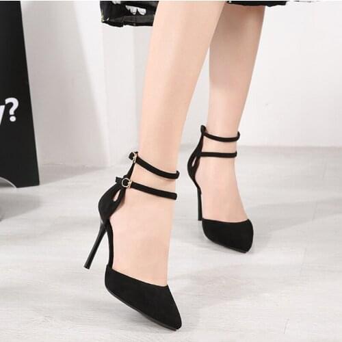 Sexy Ladies High Heels New Wedding Party Office Sandals Womens Shoes Shoes Thin Comfortable Casual Banquet Size 33-41