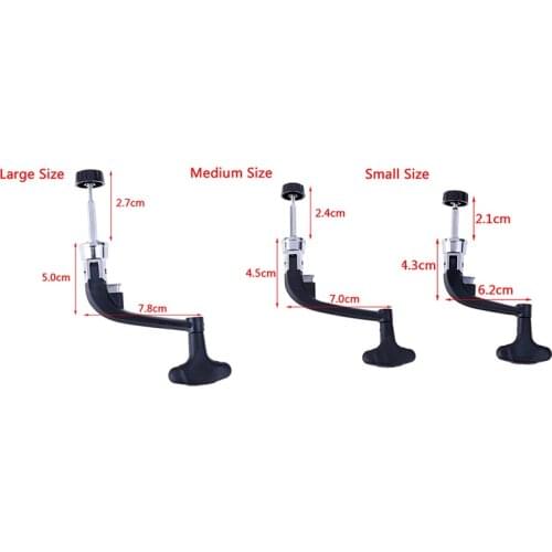 1PCS Metal Spinning Reel Handle Grip Fishing Reel Replace Folding Rocker Arm Crank Handle Replacement Random Color