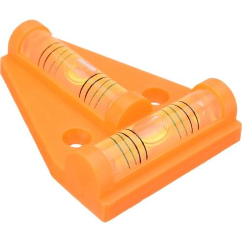 1Pc Mini T Spirit Level Bubble Pocket Horizontal Level Bubble Practical Level Measurement Instrument Tool Random Color