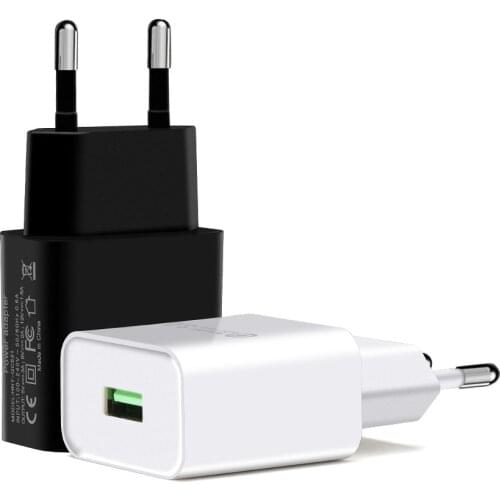 1pc PD 18W USB Quick Charger 3.0 For iPhone 12 11 Pro XR Samsung S20 Fast Charging EU US Plug Travel Power Adapter for Huawei