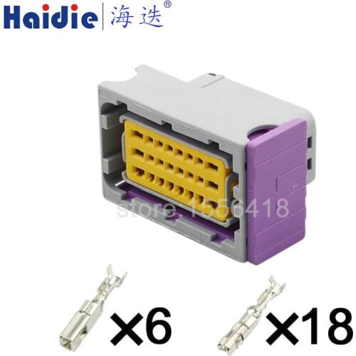 2sets 24pin auto wiring harness plug cable electric plug connector 211PC249S8005