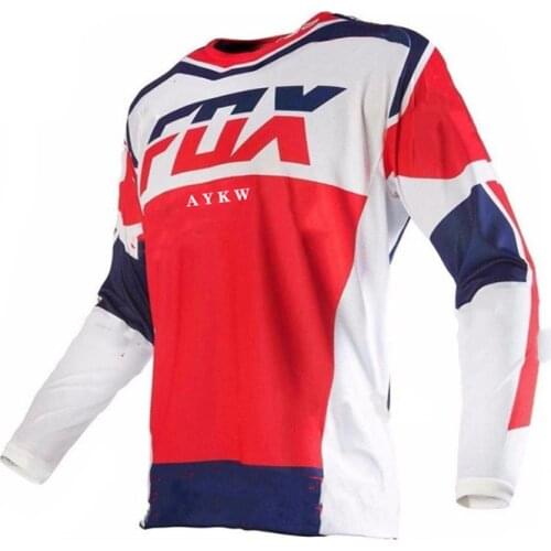 2021 Downhill Jersey Maillot Cycling Fox Mtb Jersey EnduroMen Maillot Ciclismo Hombre Verano Short Shirts Camiseta Motocross