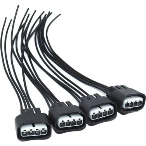 4Pcs Ignition Coil Pigtail Connector Repair Harness Kit Set for Toyota Lexus