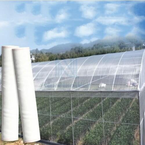 60/80Mesh Trellis Netting Vegetable Fruits Greenhouse Farm Breeding Net Cover Anti-Brid Pest Insect Prevention Screen Window Net