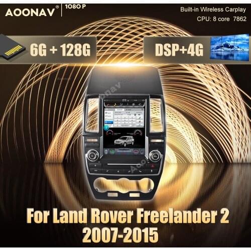 128G 2 din Android car radio For Land Rover Freelander 2 2007-2015 car GPS navigation DvD player multimedia Stereo receiver