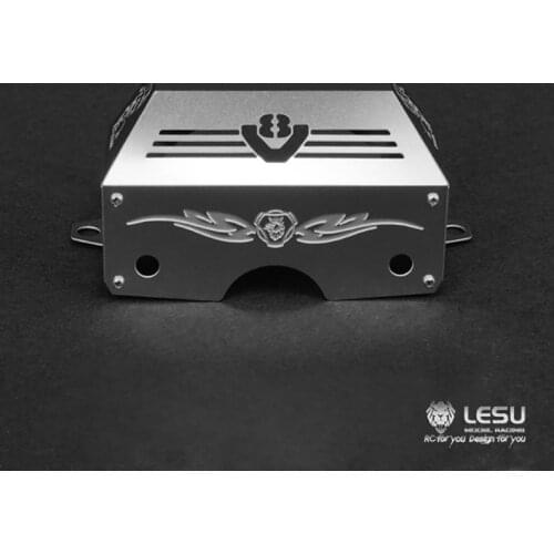 LESU Metal Gearbox Engine Cover A for 1/14 RC Tmy Tractor Sca Truck Car DIY Model TH04749