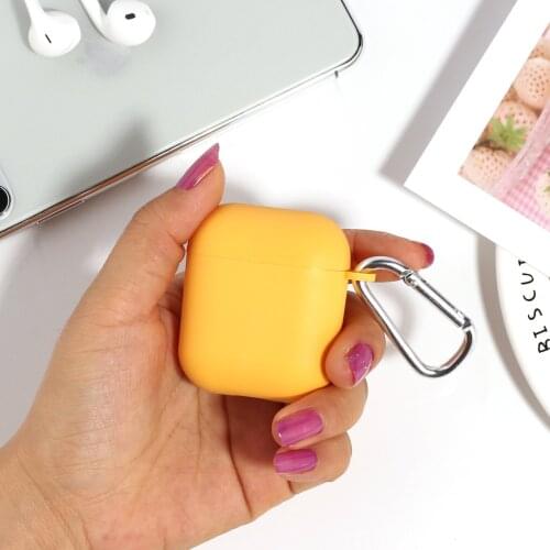 Soft silicone candy ribbon hook Case For AirPods pro Case Bluetooth Earphone Protective cover For Air pods 2 3 case Charging Box