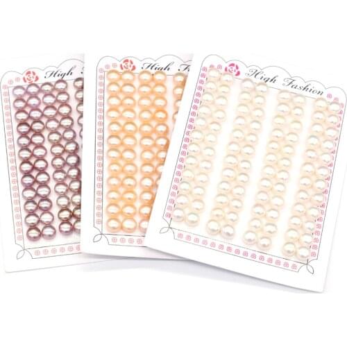 Natural Freshwater Pearl Bread Shape White Pearl Pink Pearl for Making DIY Jewelry Necklace Provide Women Best Birthday Gift