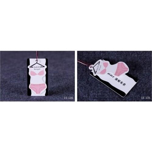 Custom hang tag/Clothing printed paper swing tag/Trademark manufacture/Label for clothes personized logo Custom Print JYYJ046