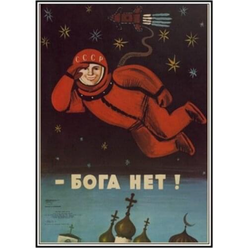 Vintage Stalin of the Soviet Union old Posters Simple Creative Kraft Paper Posters Classic Decorative Painting Art Paintings 91