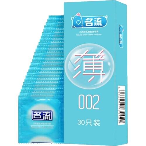 PERSONAGE For Adult Natural 2 Transparent Latex 0 inch Contraception Sex 52mm Toys 0 Thin Men Flowers Safer Slim Condoms