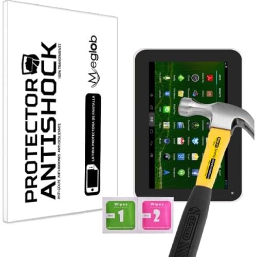 Screen protector Anti-Shock Anti-scratch Anti-Shatter compatible with Tablet Sunstech CA7DUAL