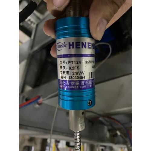 PT124-35MPA-M14*1.5 HENENG High Temperature Melt Pressure Sensor 2mV/V