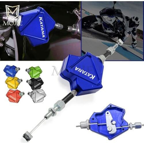 Motorcycle Stunt Clutch Lever Easy Pull Cable System For Suzuki GSX-F GSXF 600 750 GSXF600 GSXF750 GSX600F GSX750F KATANA 98-06