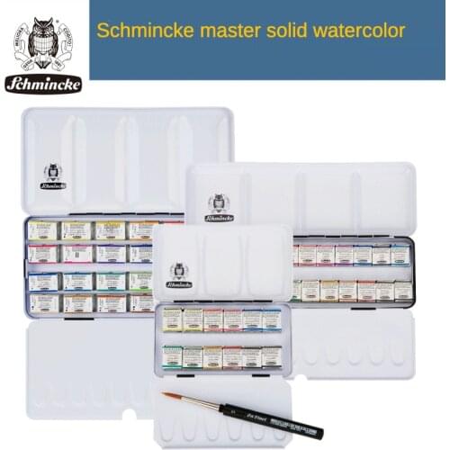 Schmincke Solid Watercolor Painting Paints
