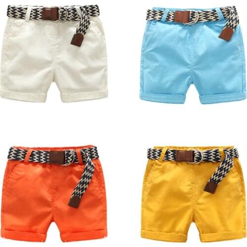 New summer Children Superior quality shorts boy girl Cotton linen sports Harem Pants kids clothes toddler clothing wholesale