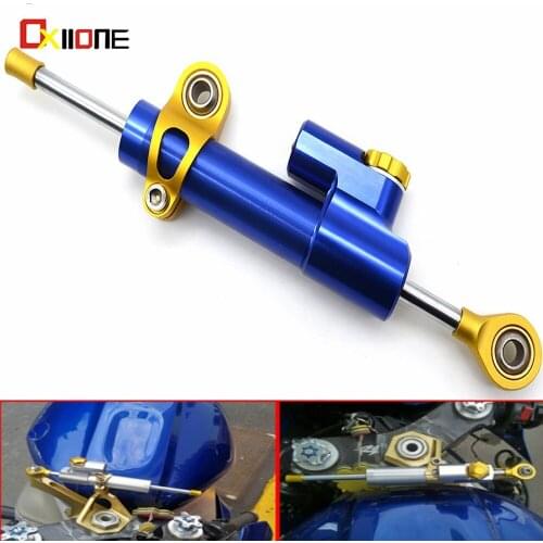 Motorcycles Steering Stabilizer Damper safty Moto For Suzuki GS500F SV650SF ABS B-King SV1000S 1000DS Supersport Cafe Racer
