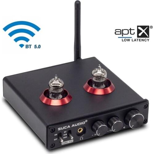 Bluetooth-Compatible APTX Bile Preamp NE5532 Tube Amplifier HIFI Audio Preamplifier Equalizer Tone Control Pre Amp 24bit/192kHz