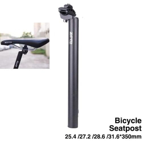 Bicycle Seat Post Tube Aluminum 6061 Bike Superlight Seatpost Road Mountain Bike MTB Fixed Gear Cycling Bicycle Parts 350mm