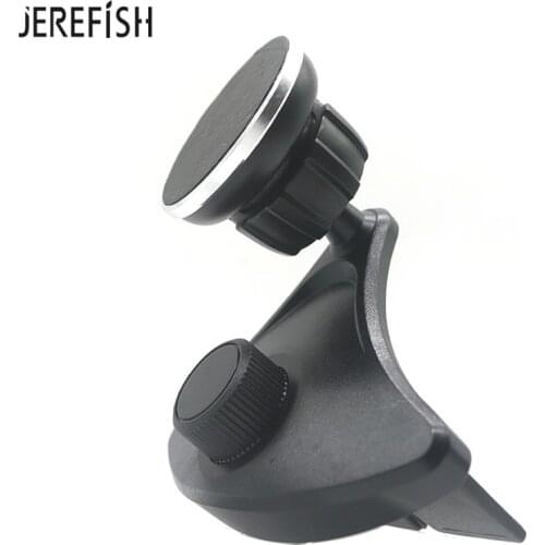 JEREFISH 360 Degree Rotating Universal Magnetic Car Phone Holder Car CD Slot Air Vent Mount Stand Bracket For iPhone 7 Samsung