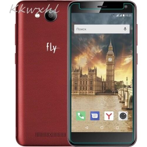 Smartphone 9H Tempered Glass for Fly Life Compact 4G GLASS Protective Film ON Life Compact 4G 4.95" Screen Protector cover phone