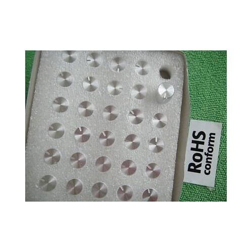 13x10mm D-Shaft 6mm Stereo Audio Rotary Switch Potentiometer Aluminum Knob