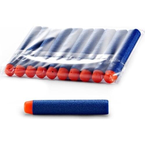 50pcs Refill Darts Soft Hollow Head Refill Darts Toy Gun Bullets Nerf Darts Blasters Kids Guns Accessories 7.2cm