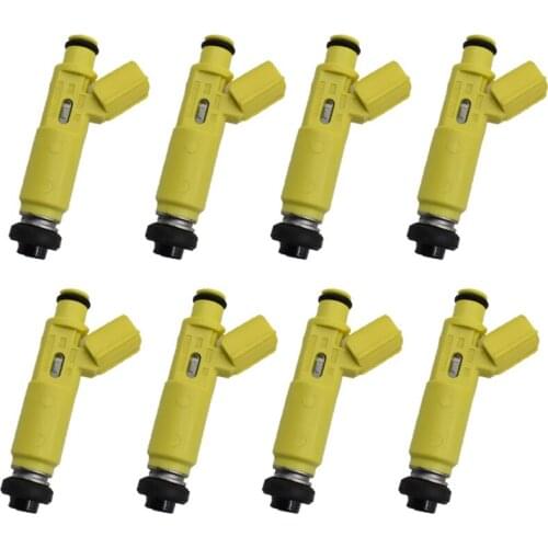 8pcs/lot Fuel Injector 23250-28050 23209-28050 For Toyota RAV4 2001-2003 2.0L L4 Avensis AZT250 Camry
