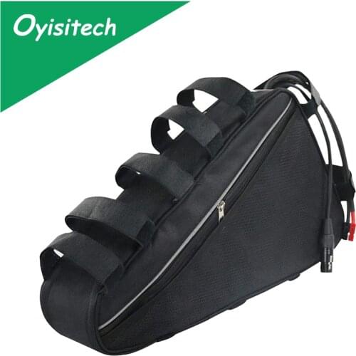 Ebike Battery 72V 21AH 25AH Triangle Bag Case Samsung Lithium Ebike Battery 2000W Electric Bike Battery With 40A BMS 3A Charger